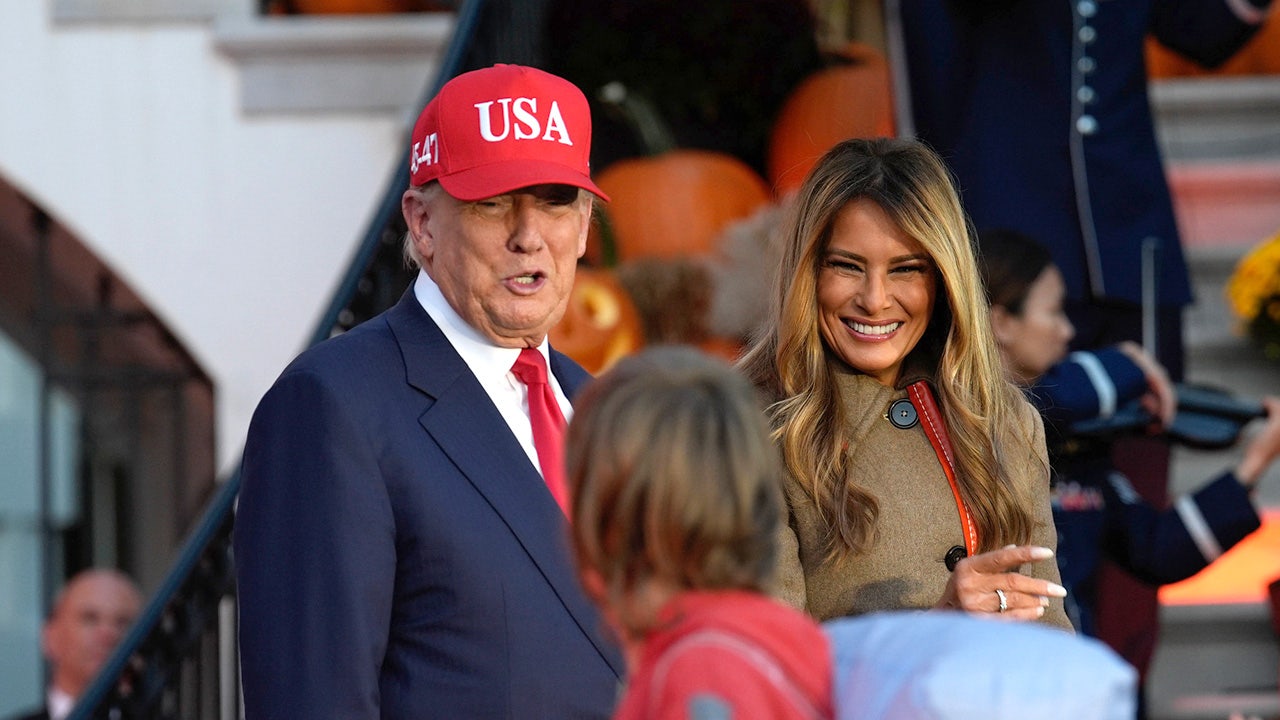 Trump and Melania host Halloween celebration on White House South Lawn