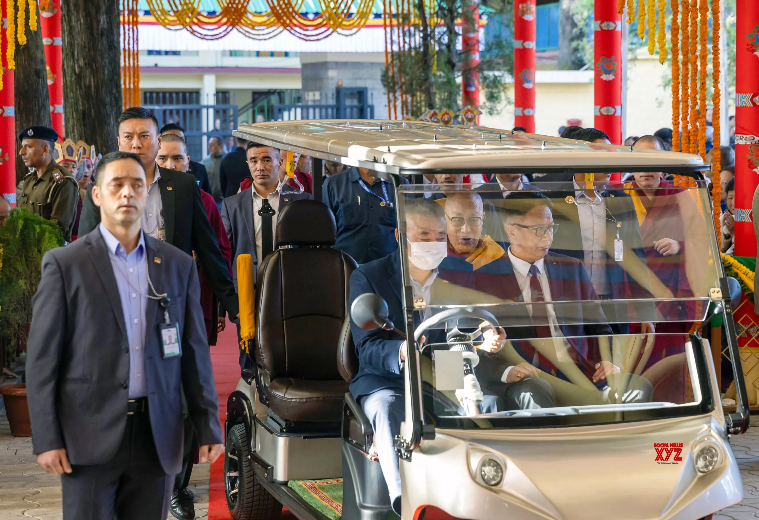 Dalai Lama attends long life prayer in Dharamshala #Gallery