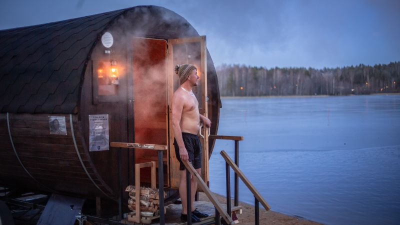 Why saunas are the hottest place to be right now