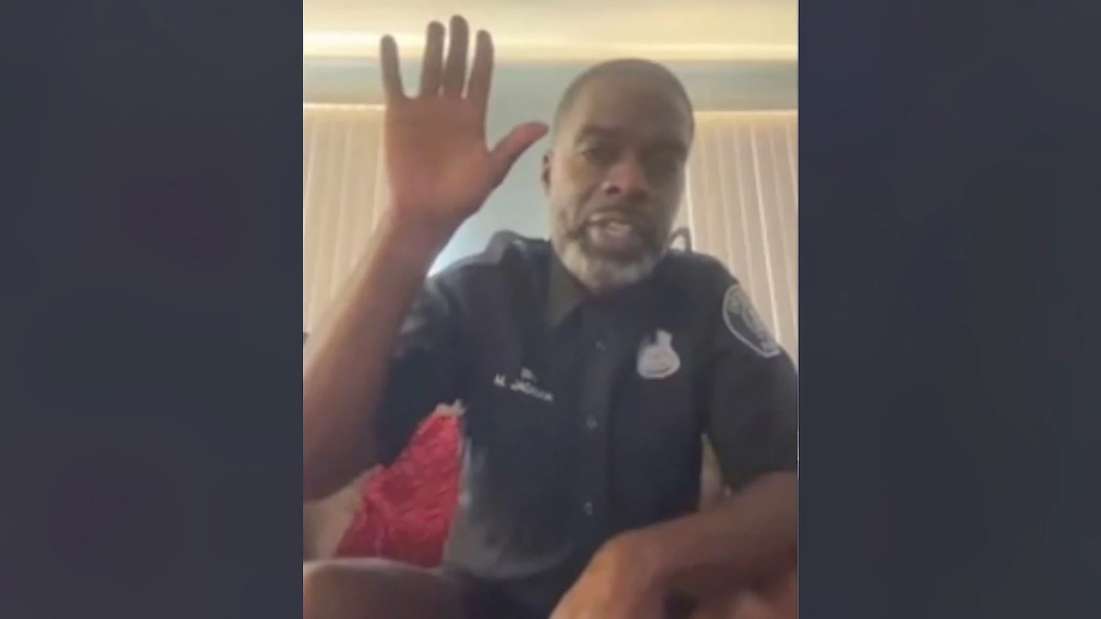 'You got some pants on, officer?': Policeman caught without pants on court video call