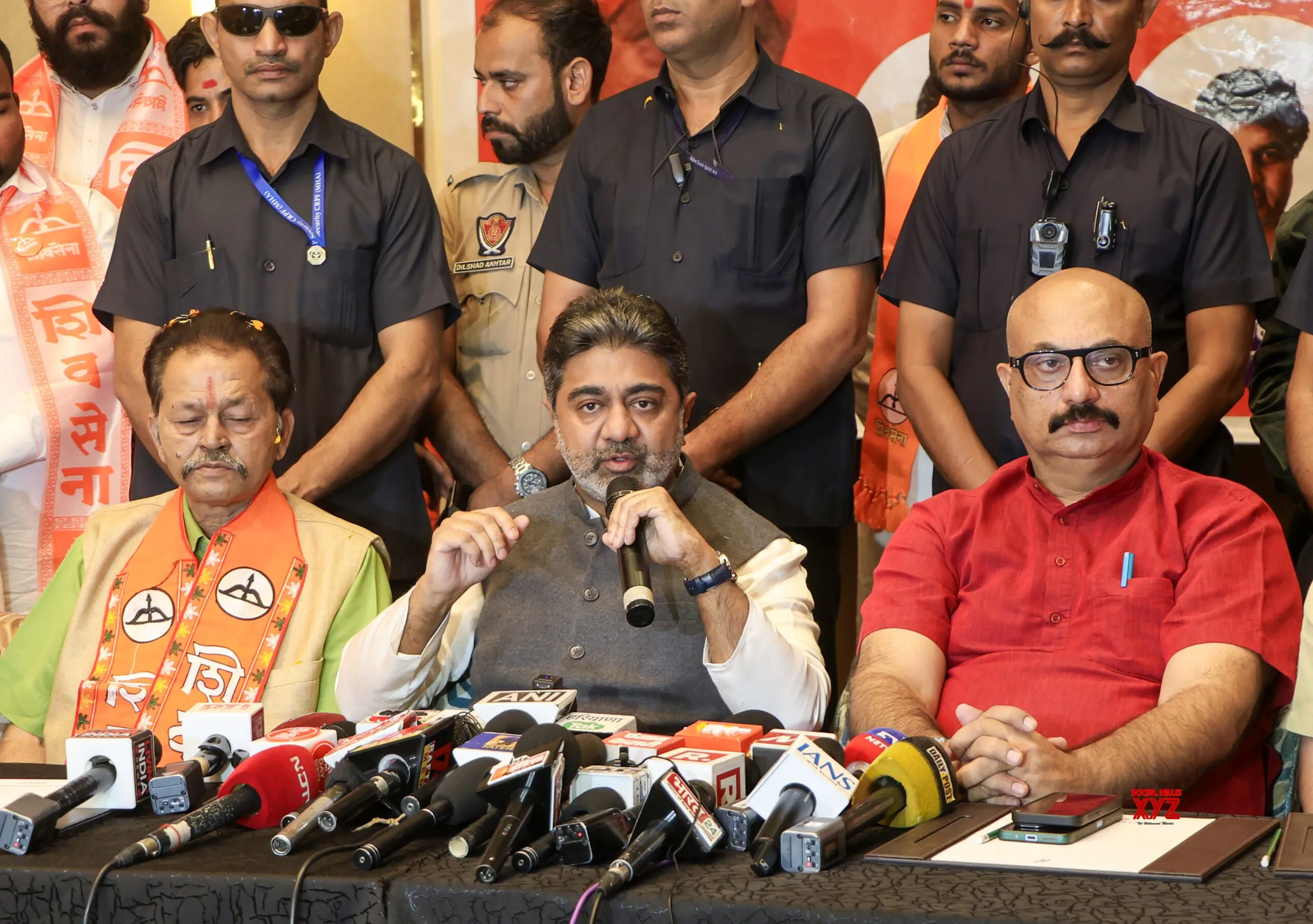 Abhishek Verma Briefs Media in Chandigarh #Gallery