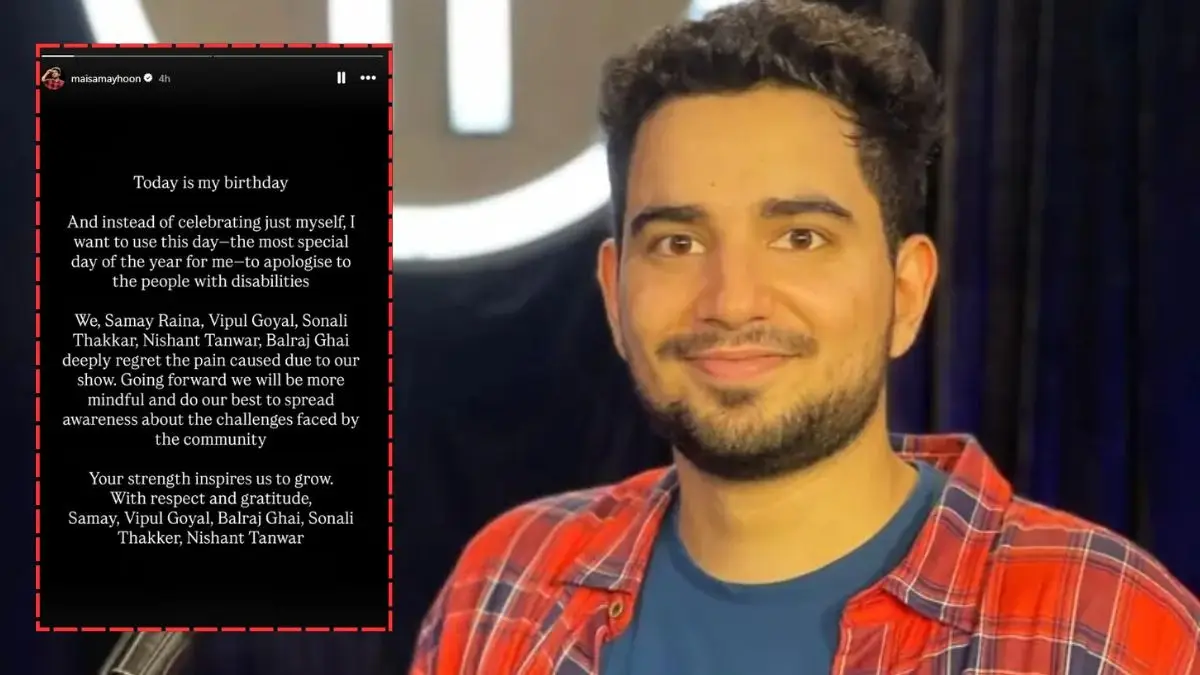 Deeply Regret The Pain Caused: Samay Raina Apologises To ‘People With Disabilities’ Months After India's Got Latent Row