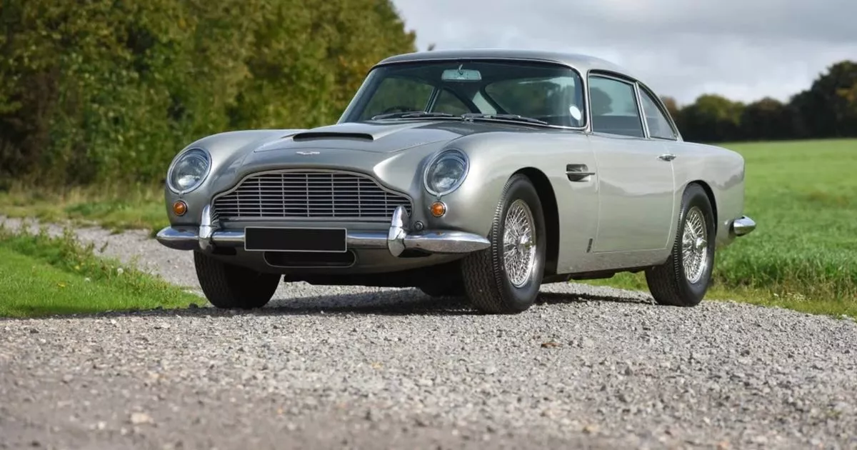 Iconic Aston Martin DB5 made famous by 007 heads to auction