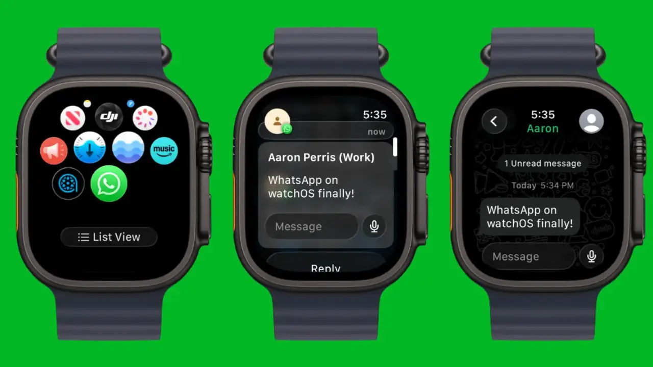 WhatsApp Testing Its First Apple Watch App With Messaging, Reactions And Voice Notes