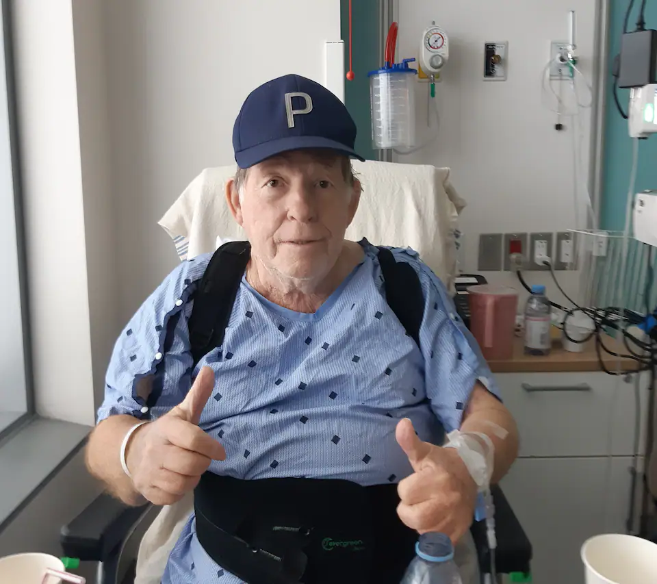 Rodger Brulotte était rivé à son écran pour la 18e manche