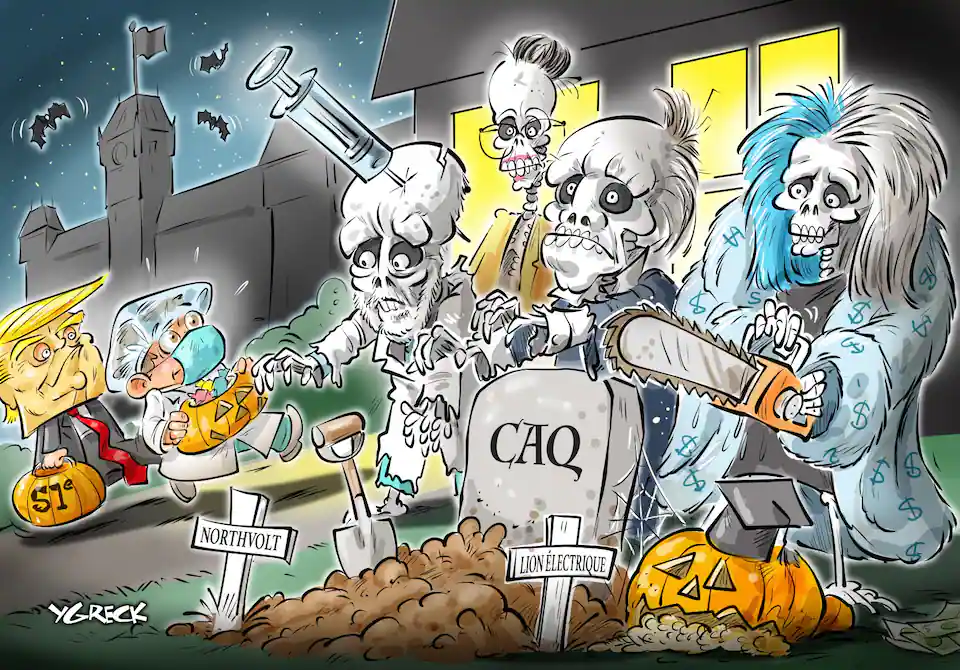 La caricature d'Ygreck en vidéo: Halloween 2025