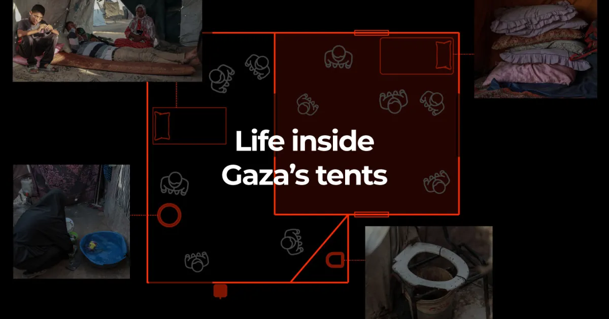 ‘No stability, no safety’: Life inside Gaza’s crowded tents