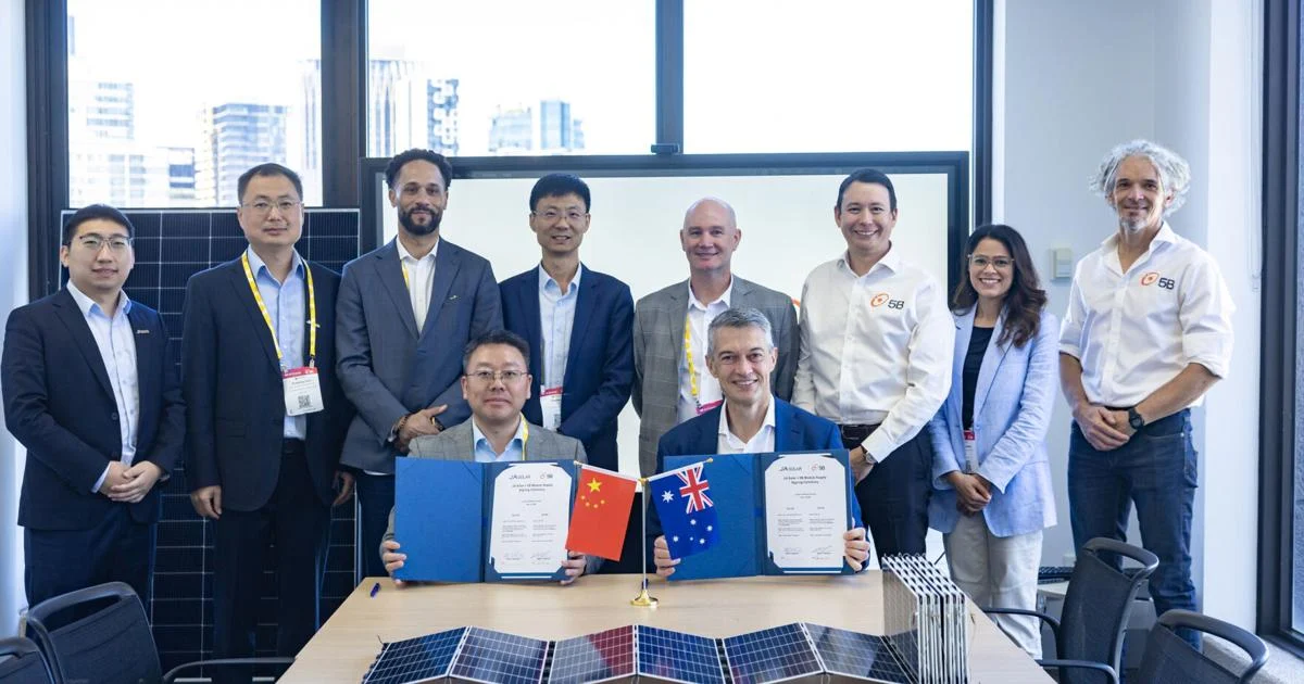 JA Solar and 5B Sign Strategic Module Supply Agreement for 100MW+ Project in Western Australia