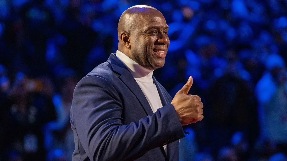 Magic Johnson to throw out 1st pitch at Dodgers World Series Game 5