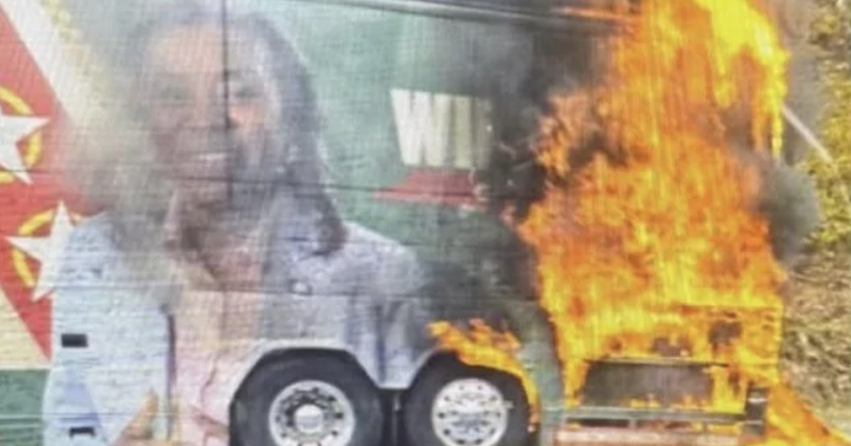 Earle-Sears campaign bus catches fire in Greene County