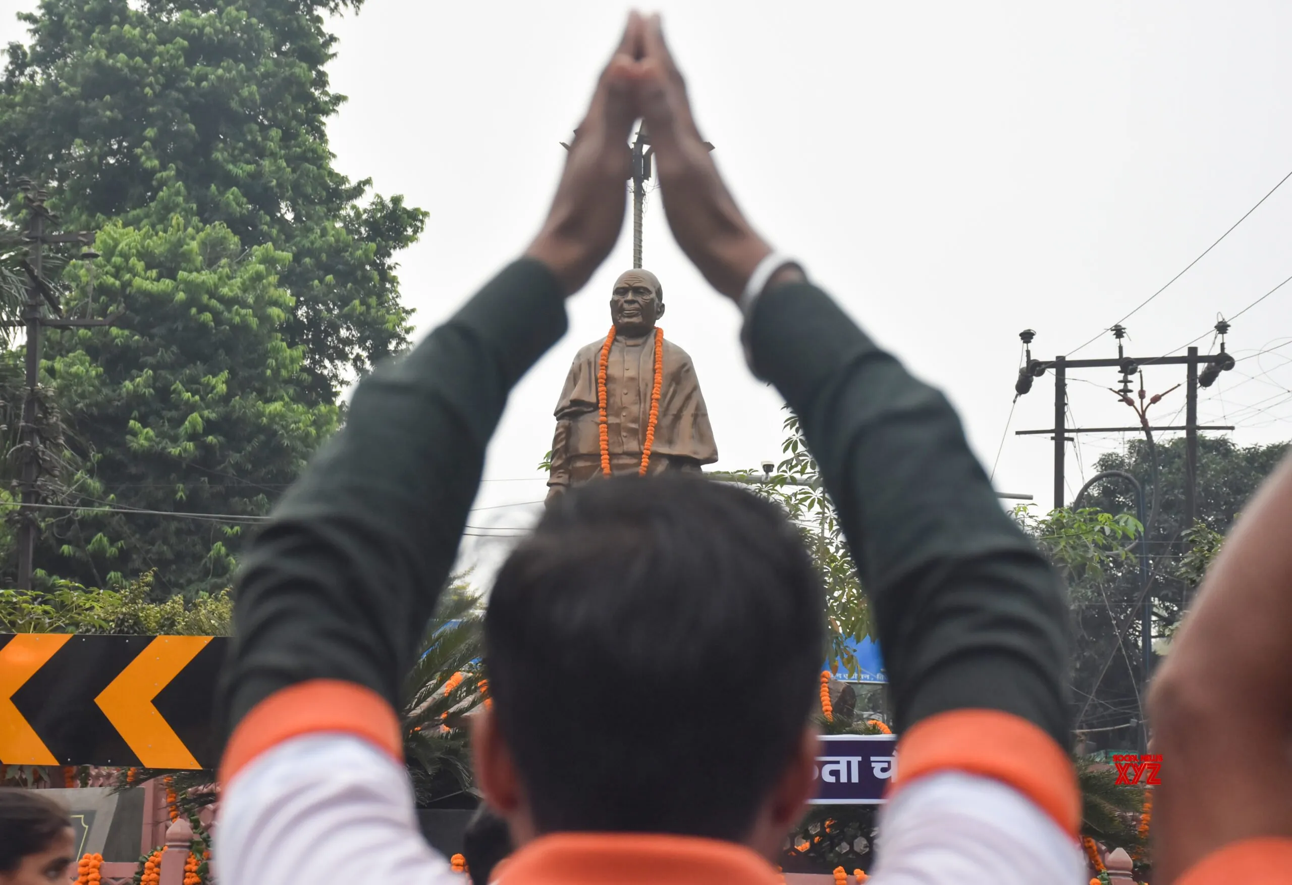 Moradabad: People Pay Tribute to Iron Man Sardar Vallabhbhai Patel #Gallery