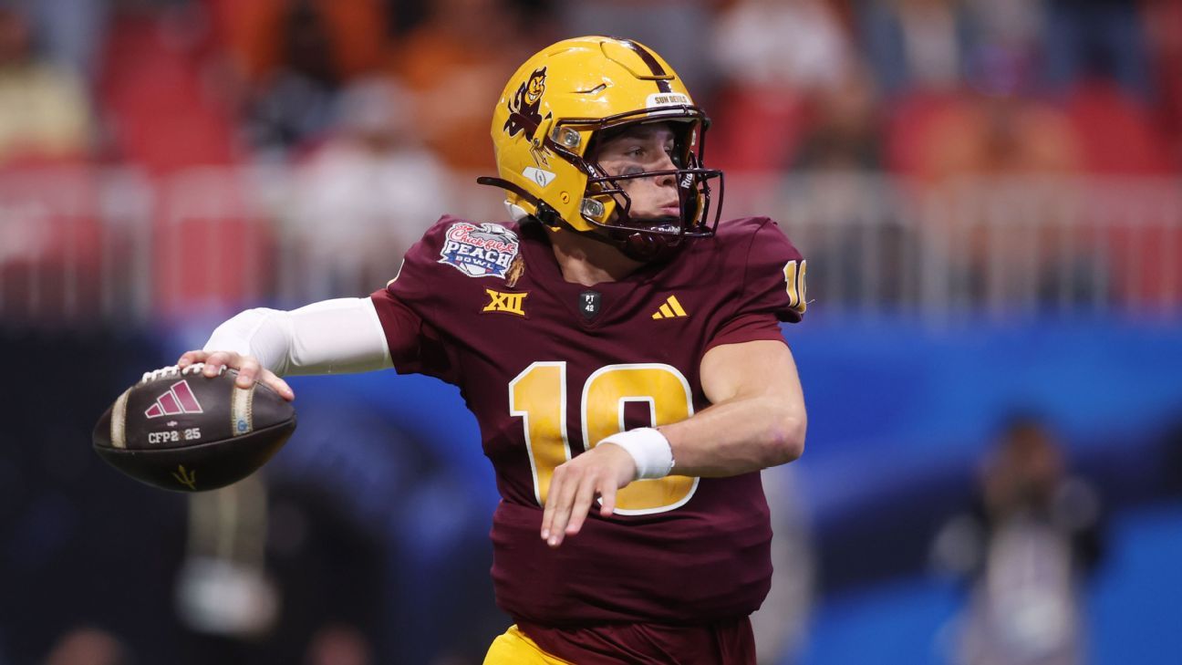 Arizona State QB Sam Leavitt (foot) to have season