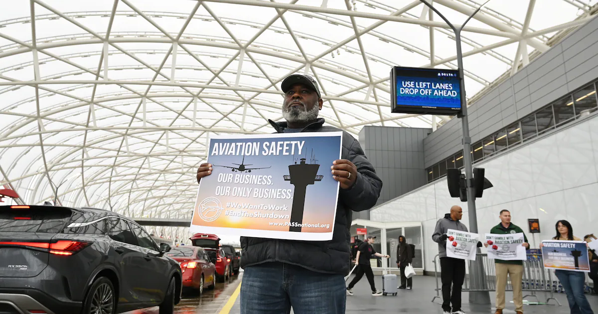 FAA employees working without pay are keeping the skies open