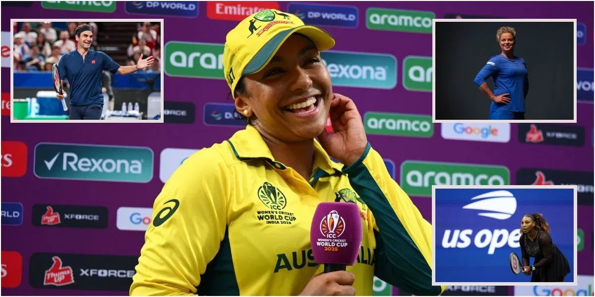 Cricket World Cup history-maker Alana King's history with Serena Williams, Roger Federer, Kim Clijsters & other tennis champions