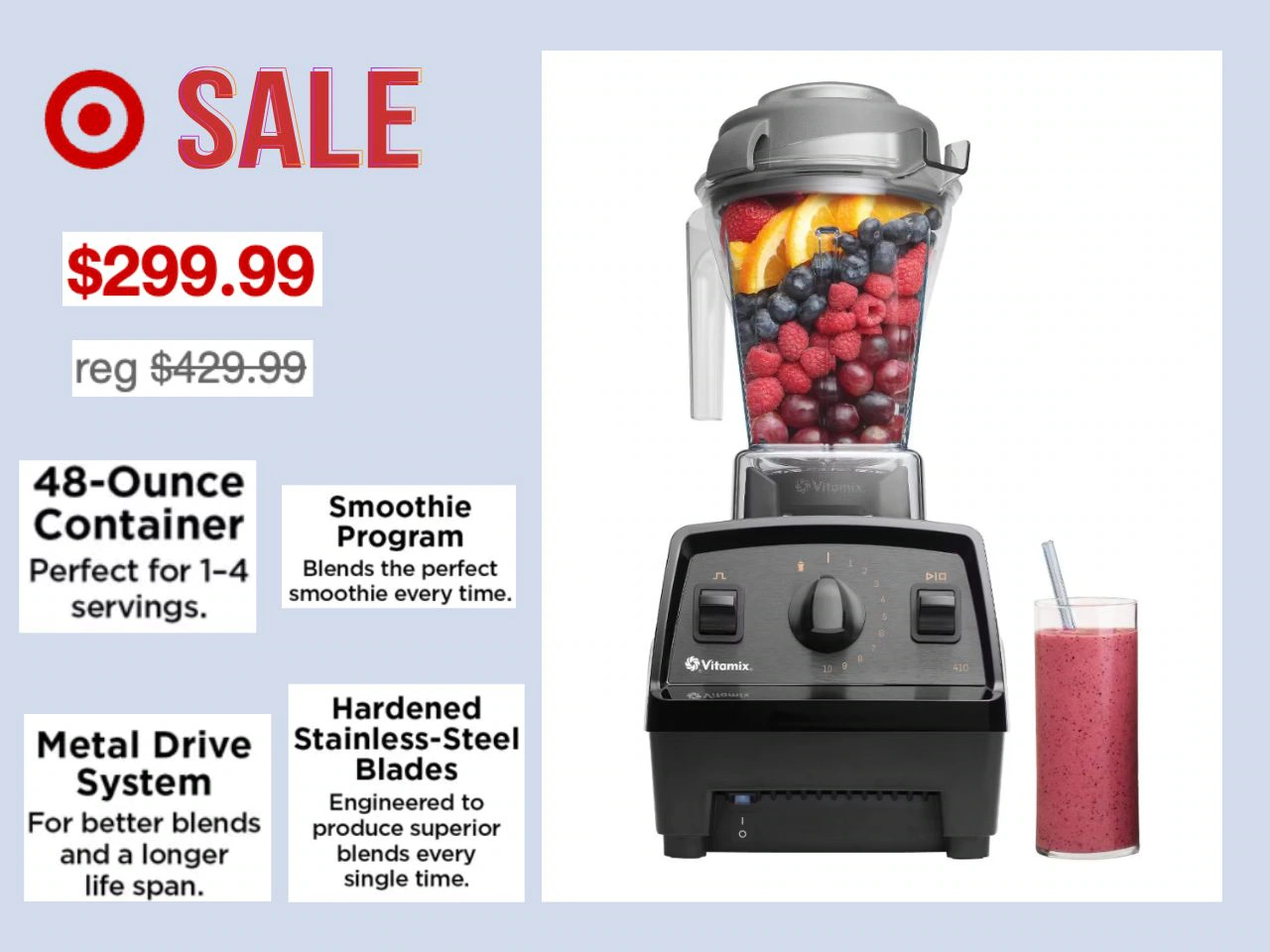 Target news slashes Vitamix blender price by $130 in massive kitchen sale today