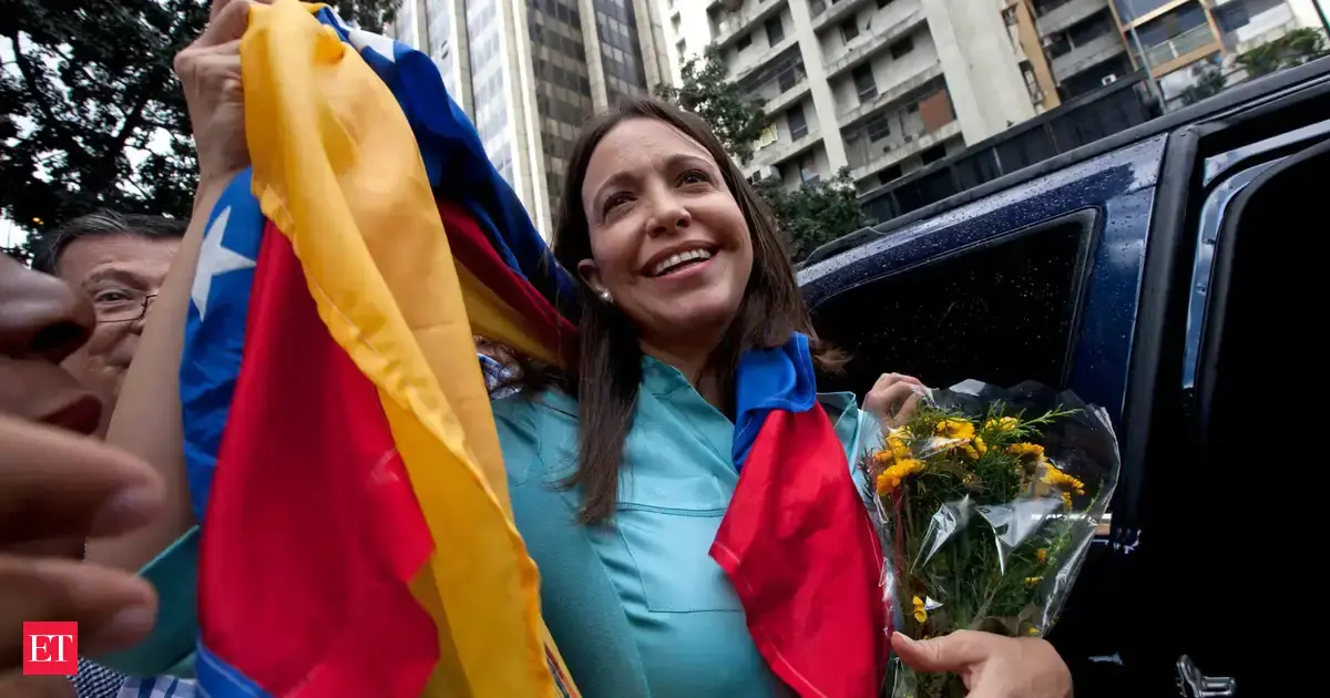 Venezuela's Nobel Prize-winner bets big on Trump as pressure builds on Maduro