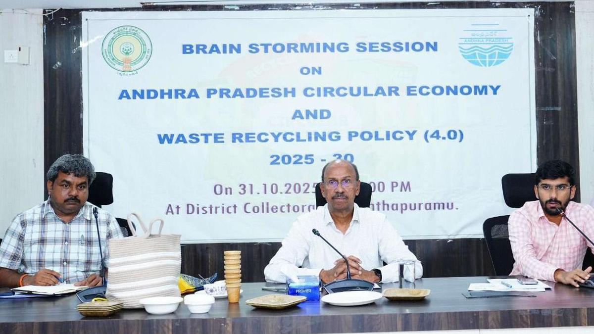 A.P. will be first to implement circular economy and waste recycling policy, says APPCB Chairman