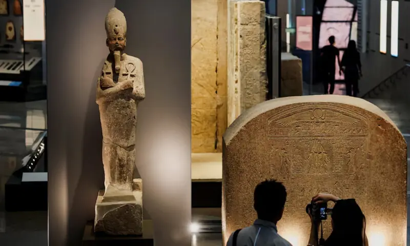 Egypt hopes vast new museum by the Pyramids will accelerate tourism revival