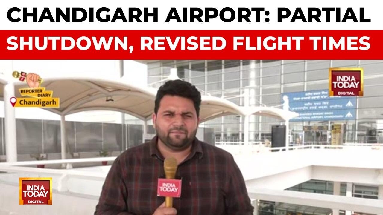 Chandigarh Airport Runway Work Hits 10,000+ Daily Flyers