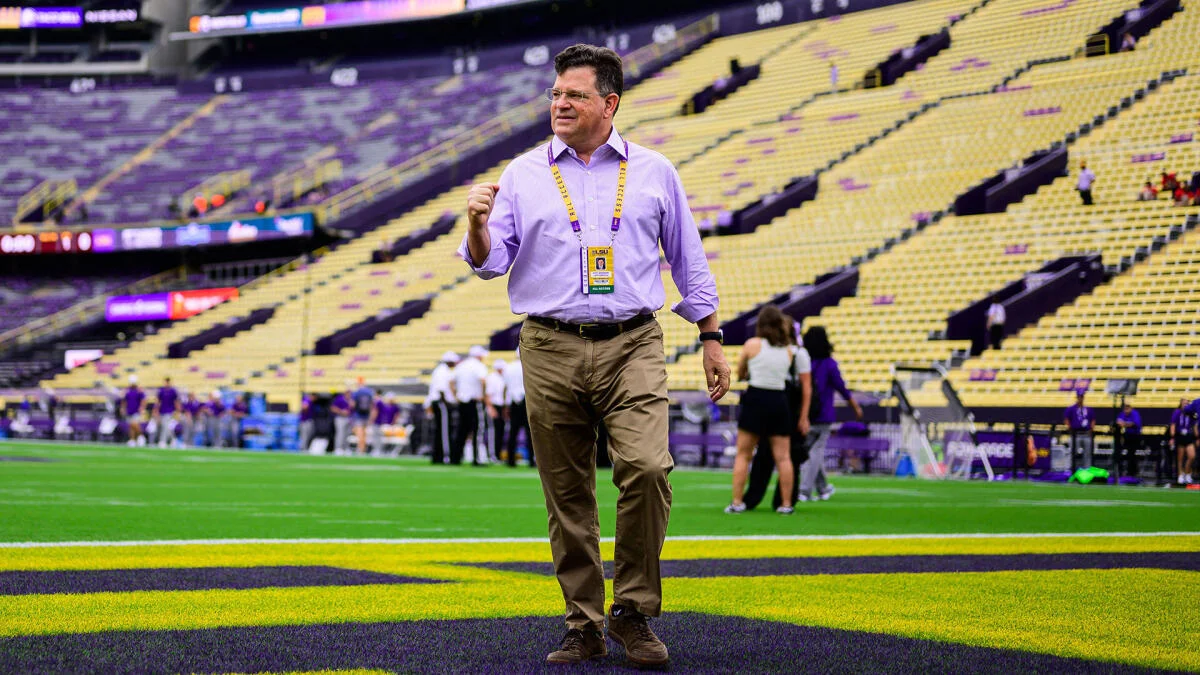 LSU, AD Scott Woodward set to part ways as Tigers begin football coaching search
