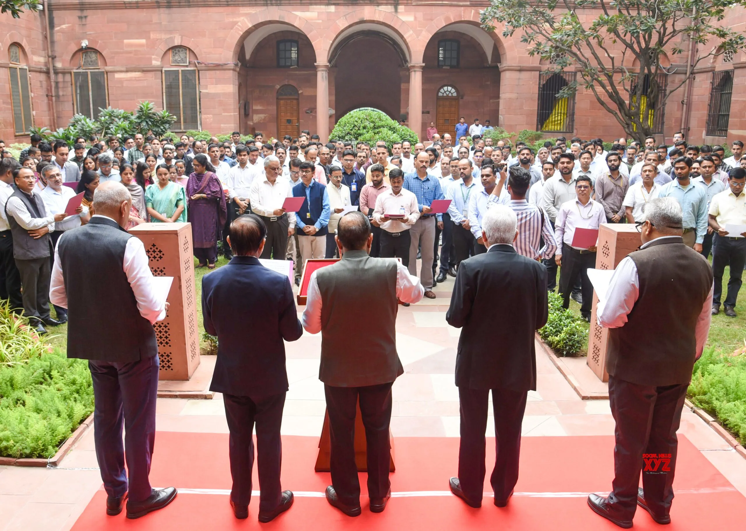 New Delhi: Jitendra Singh Administers Ekta Pledge at PMO #Gallery