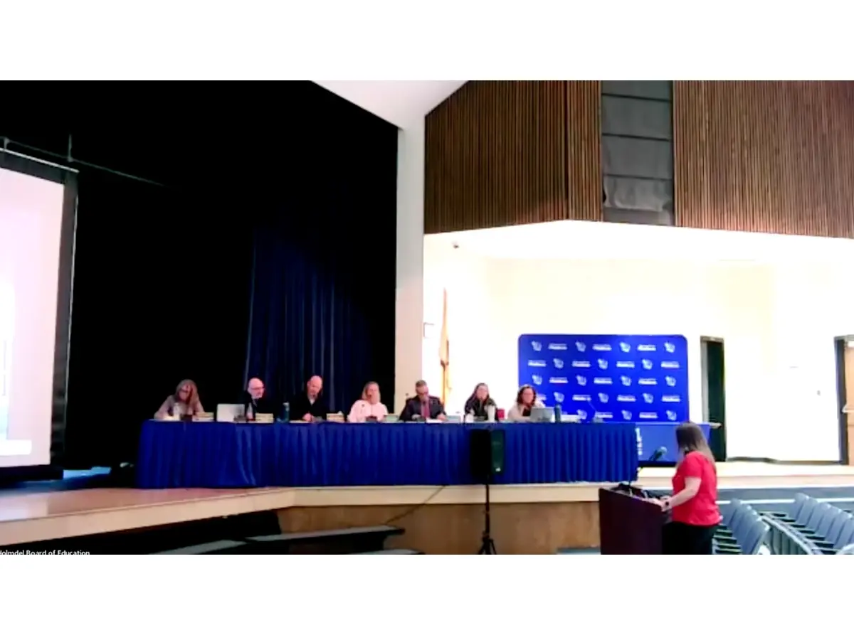 Holmdel School Staff Rally At Board Meeting Amidst Impasse In Teacher Contract Negotiations