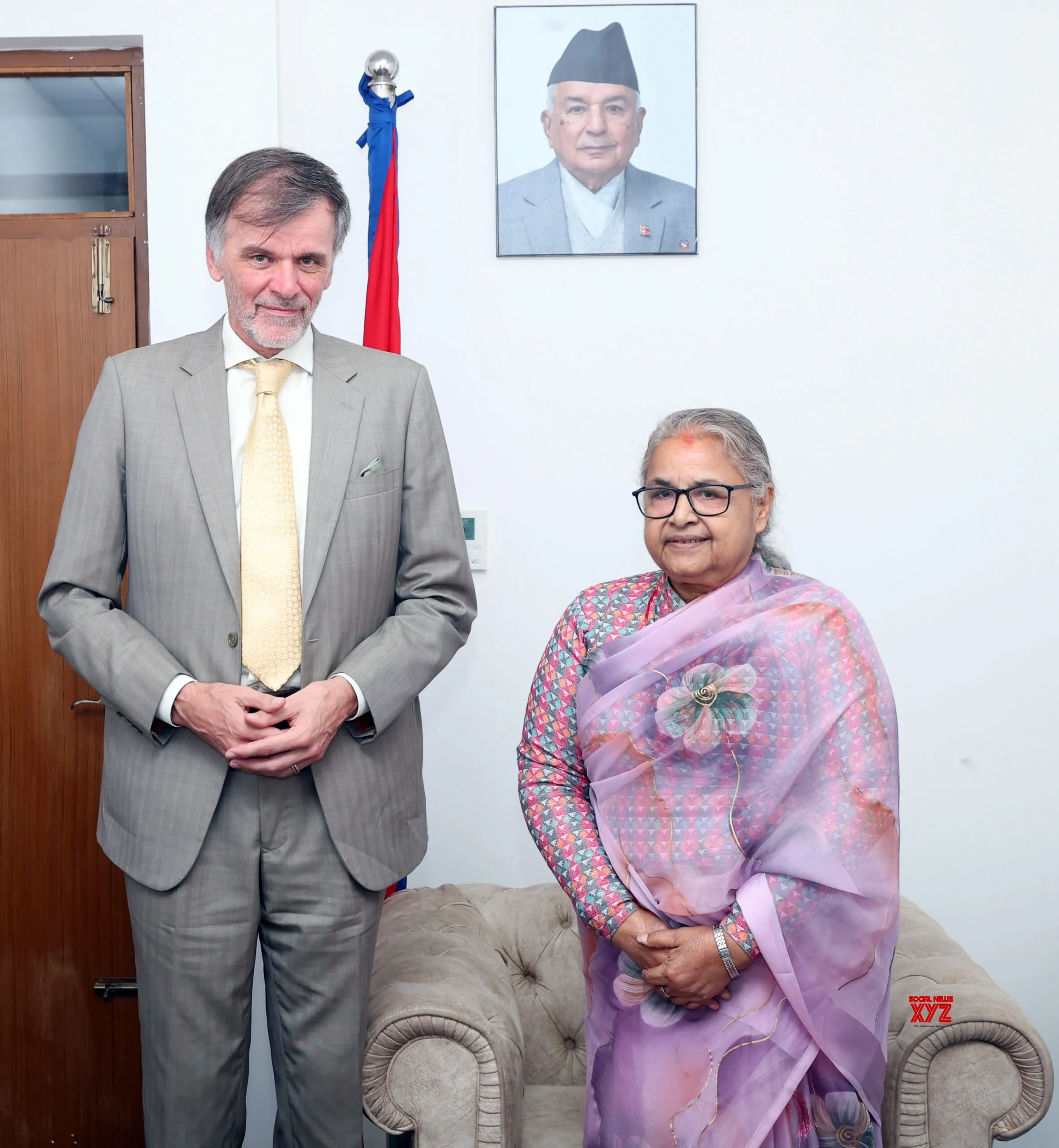 Kathmandu: German Ambassador Meets Nepal PM Sushila Karki #Gallery