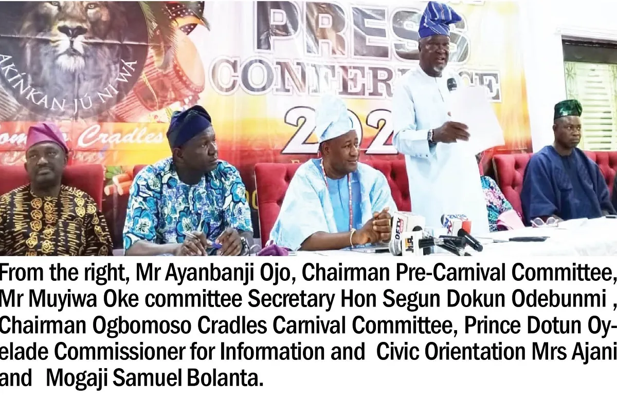 Organisers unveil plans for 2025 for Ogbomoso Cradles Carnival