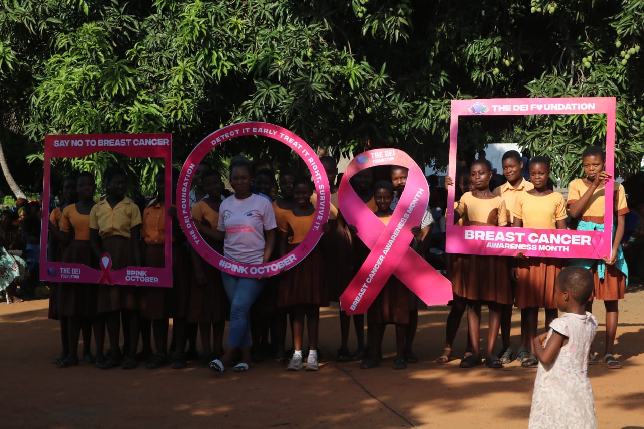 Early Detection Saves Lives: Dei Foundation champions breast cancer awareness in rural Ghana