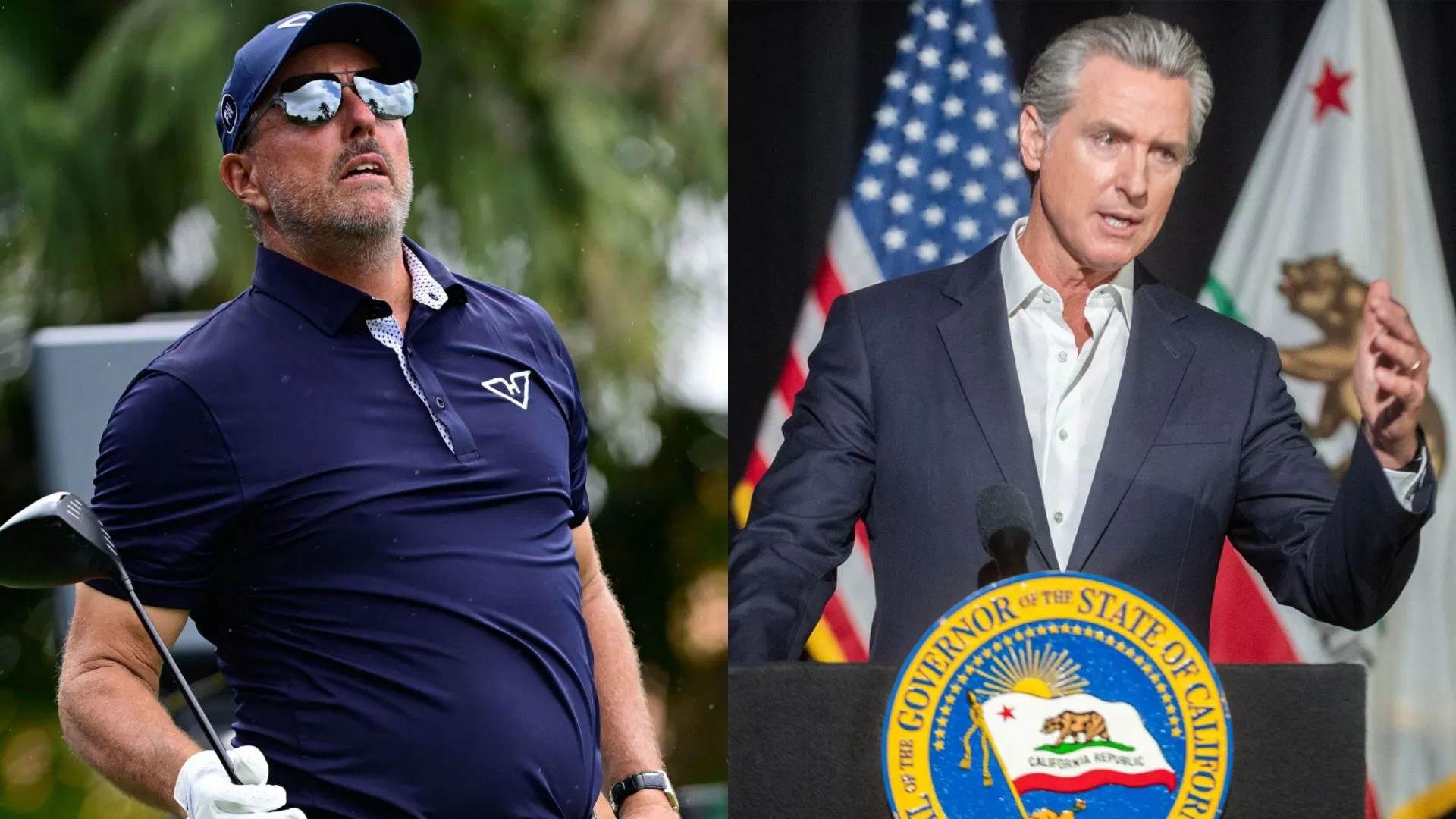Phil Mickelson challenges Democratic Senator to a "town hall discussion" nearly a month after challenging Gavin Newsom