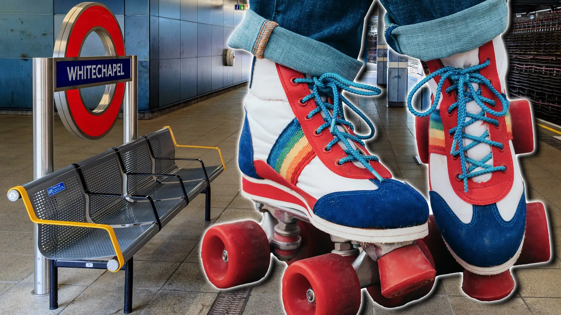 Man fined more than £500 for entering a tube station on roller skates
