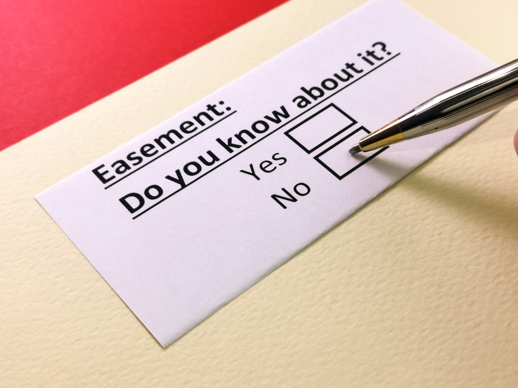 What is an easement, and how do they work?