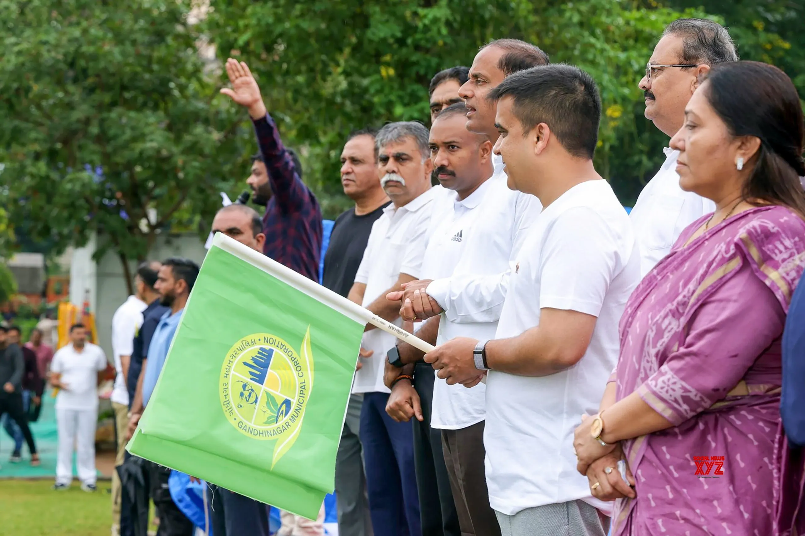 Gandhinagar: Harsh Sanghavi at National Unity Day Event #Gallery