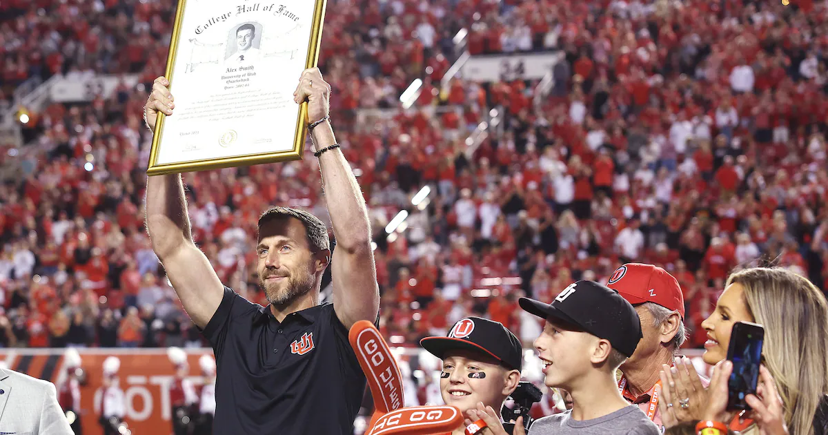 Alex Smith is the guest picker for “College GameDay” at Utah