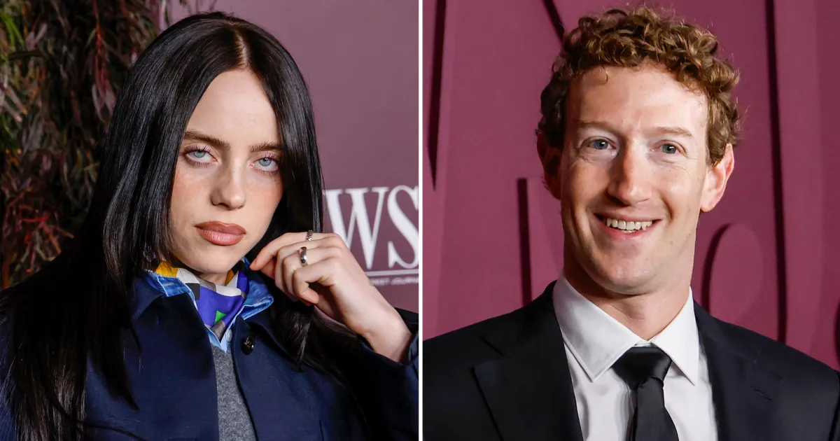 Billie Eilish Tells Billionaires to Donate at Event With Mark Zuckerberg