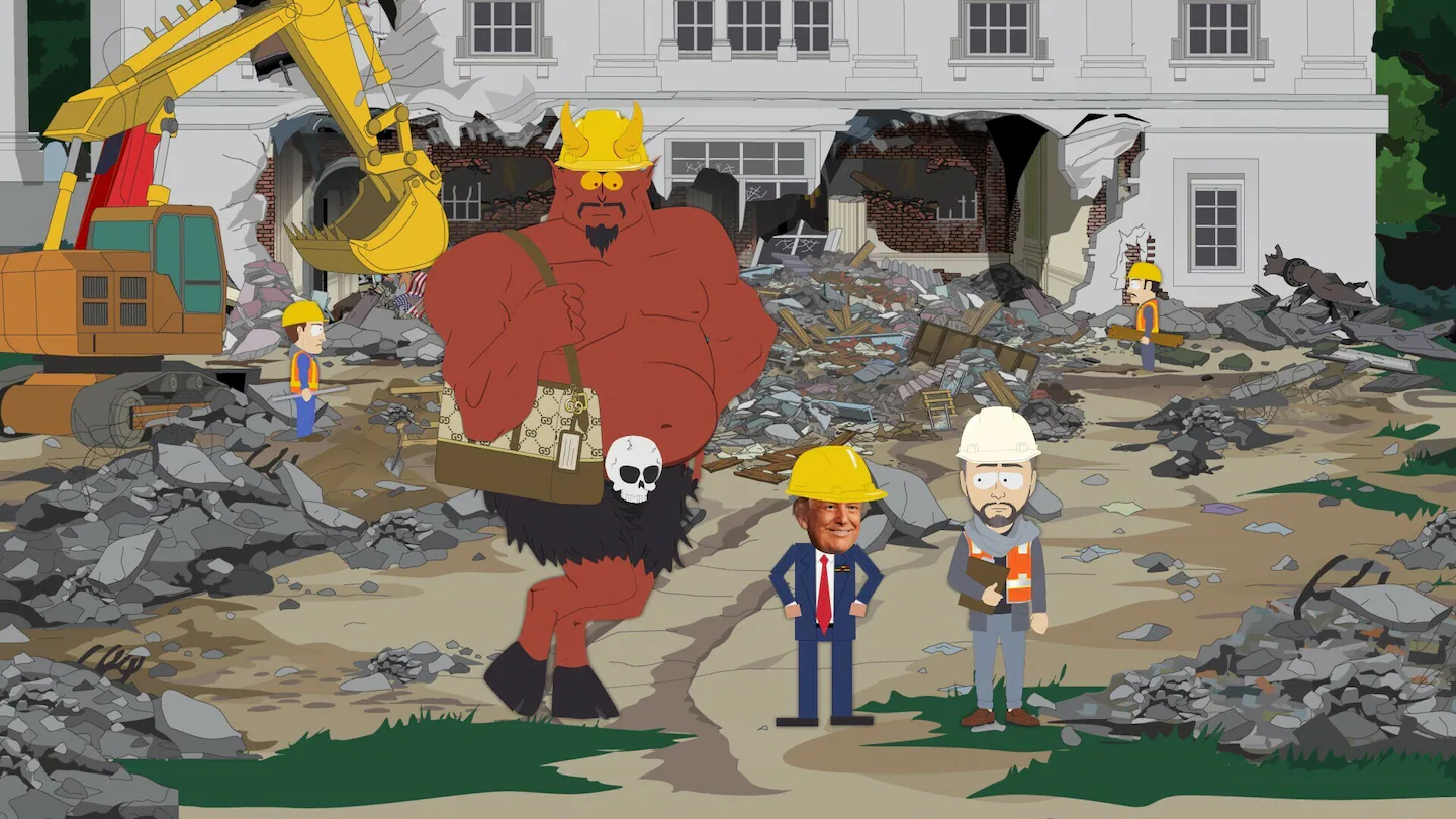 'South Park' Halloween episode tackles Trump White House demolition