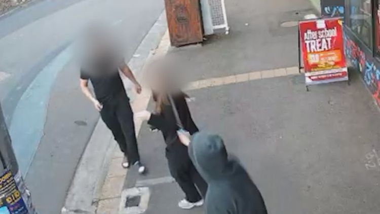 Boys, 13 and 15, arrested over 'brazen' machete attack caught on camera
