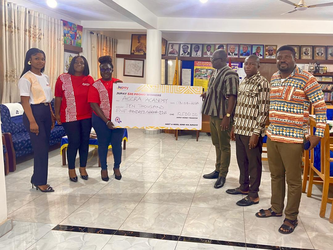 Jupay Money Transfer renews sponsorship of NSMQ, launches initiative to support school development