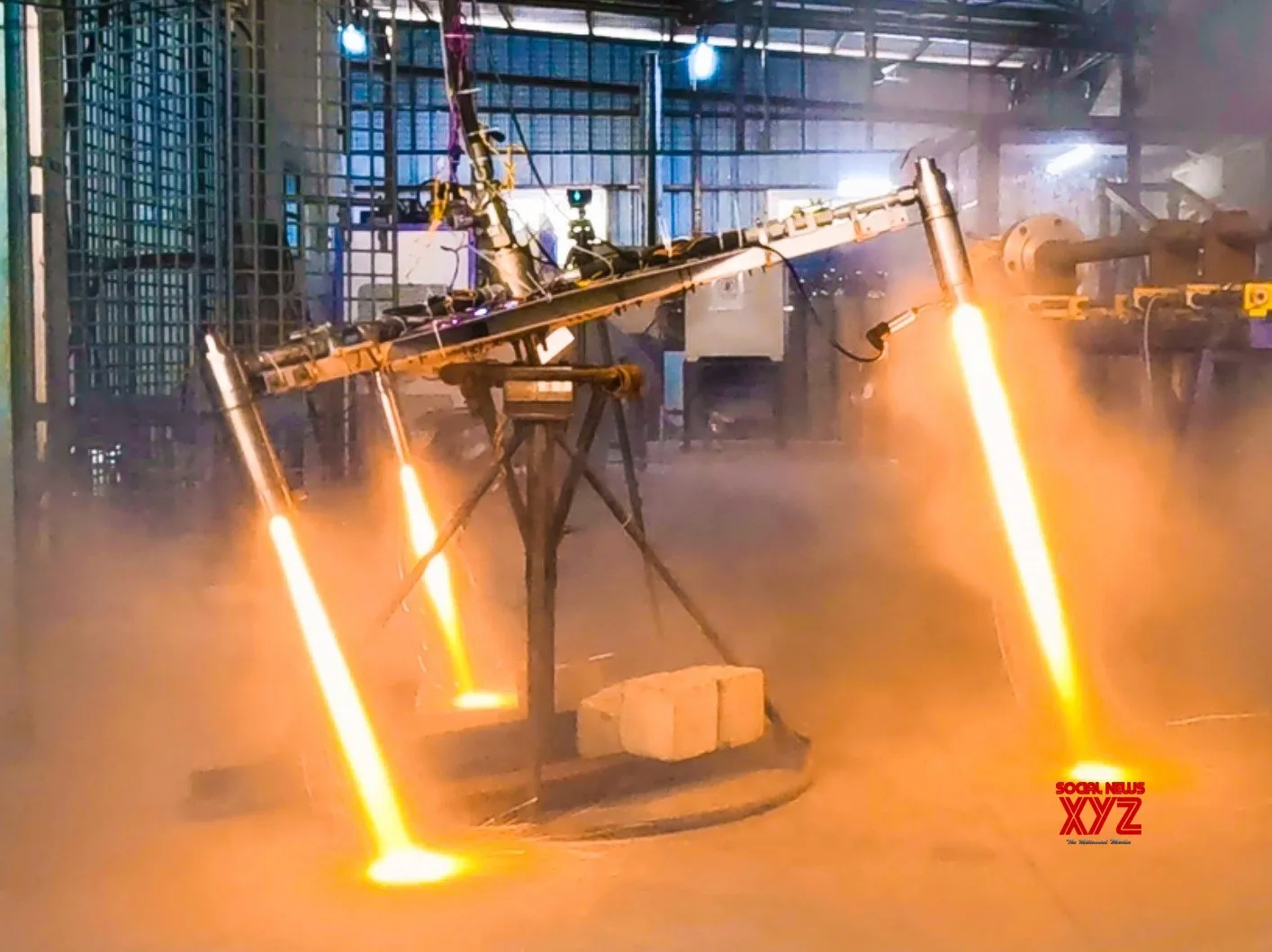 IIT Madras aces vertical take-off and landing in aircraft, UAVs with hybrid rocket thrusters