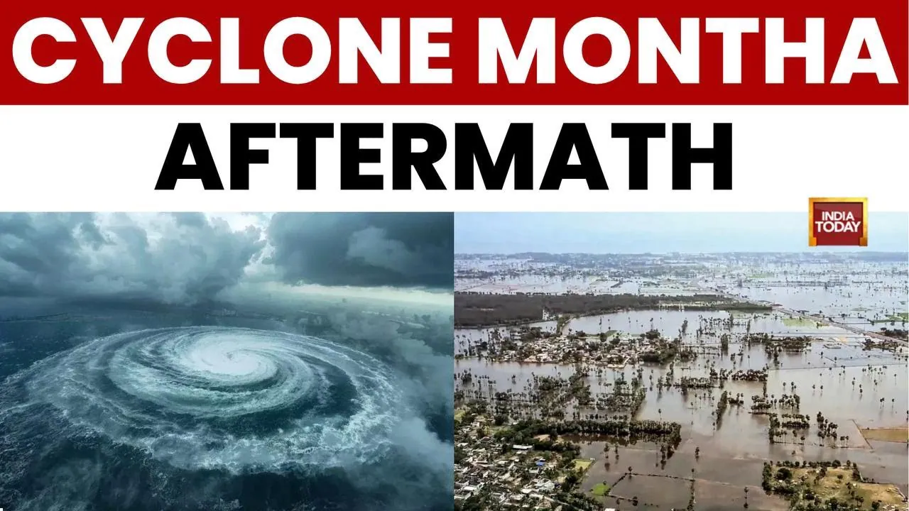 Cyclone Montha Aftermath: Andhra's Tech-Led Disaster Response Under The Government