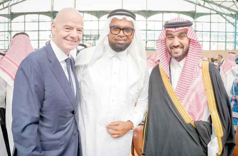 President Ali engages FIFA President and Saudi Minister of Sport on sports development collaboration