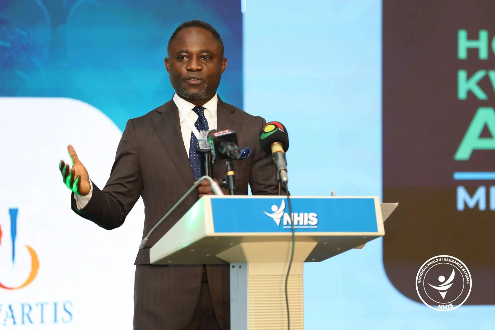 Health Minister lauds NHIA reforms, calls for aggressive action against co-payments