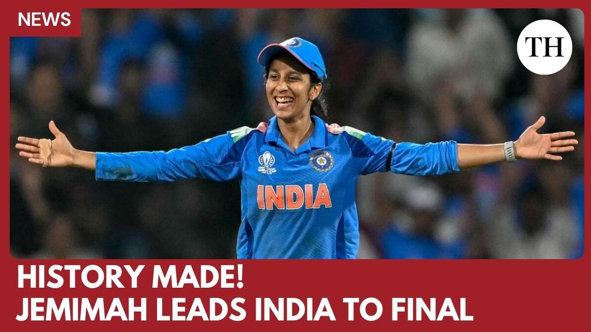 Watch: Jemimah Rodrigues shines as India beat Australia to reach World Cup final