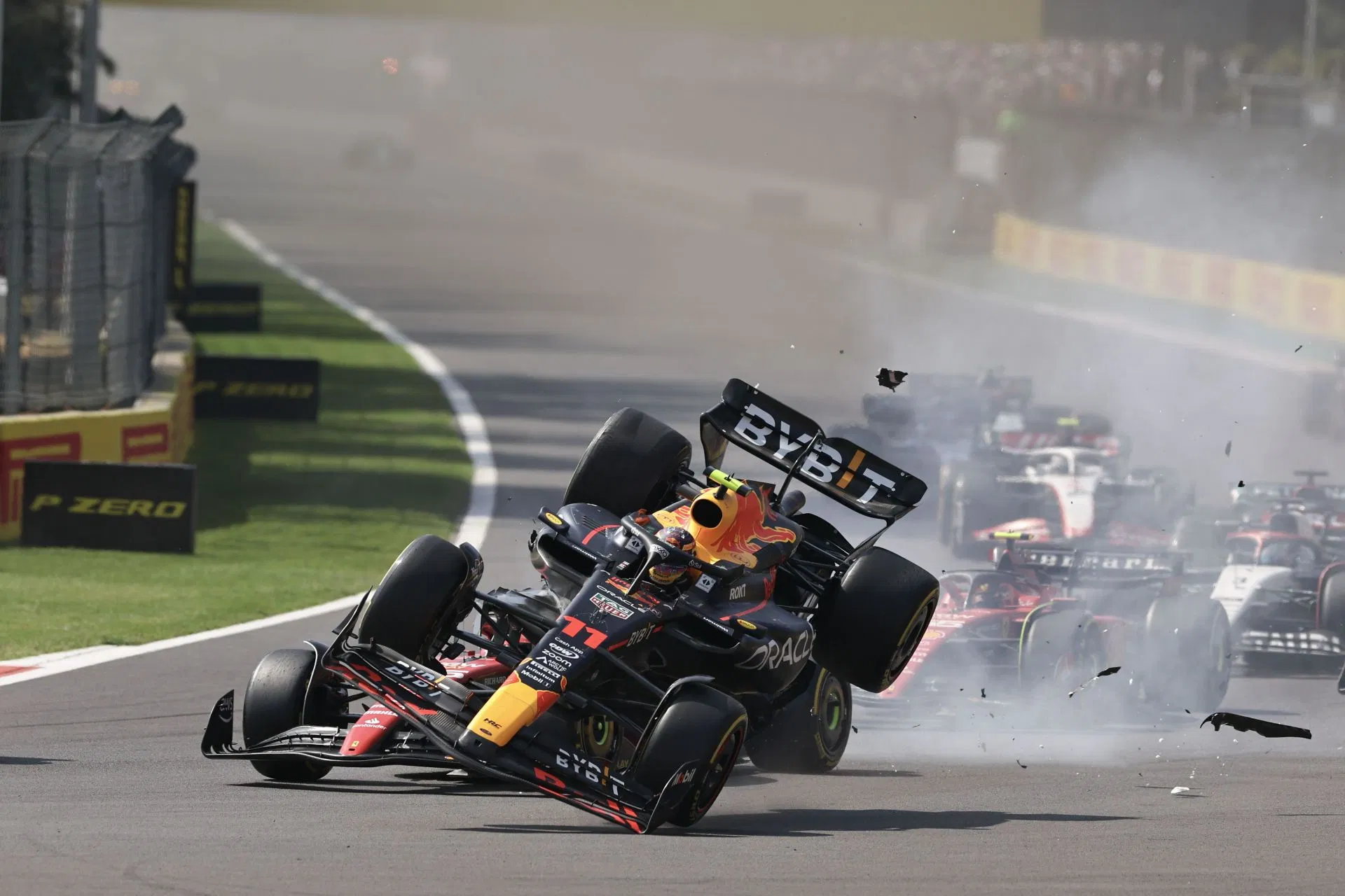 "Guys I had nowhere to go": When Charles Leclerc was left stunned after Mexican fans booed him for his collision with Sergio Perez