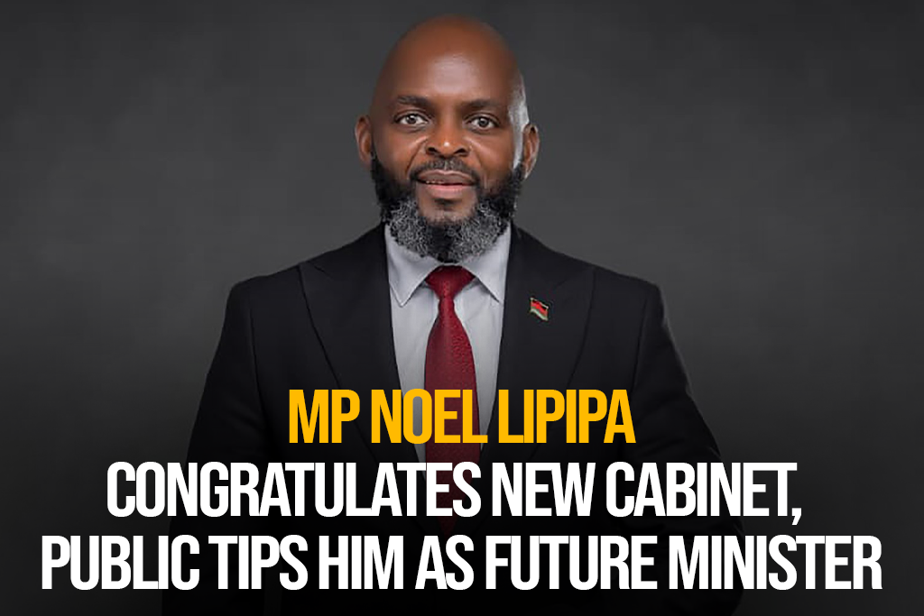 Blantyre MP Noel Lipipa Congratulates New Cabinet, Public Tips Him as Future Minister