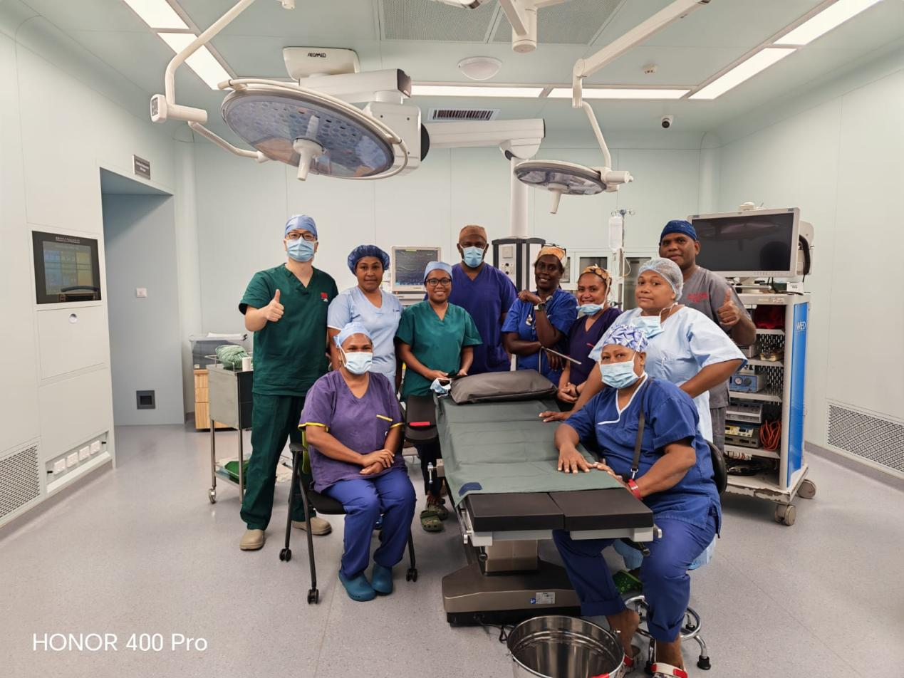 First Holmium Laser Lithotripsy for bladder stones performed