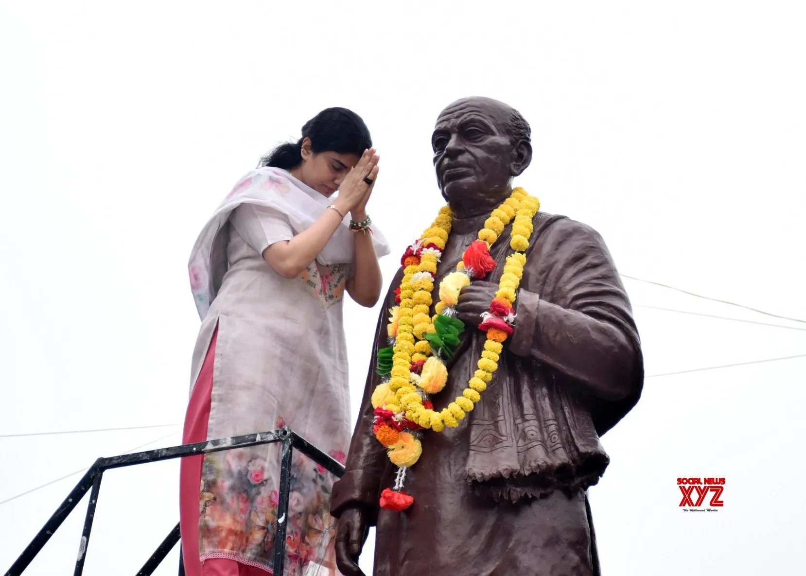 Jamnagar: Rivaba Jadeja Pays Tribute on National Unity Day #Gallery