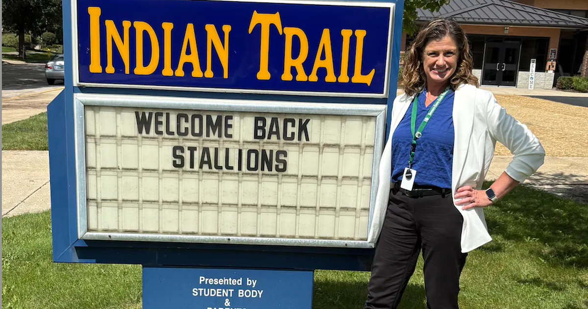New Indian Trail principal getting involved ‘in a little bit everything’