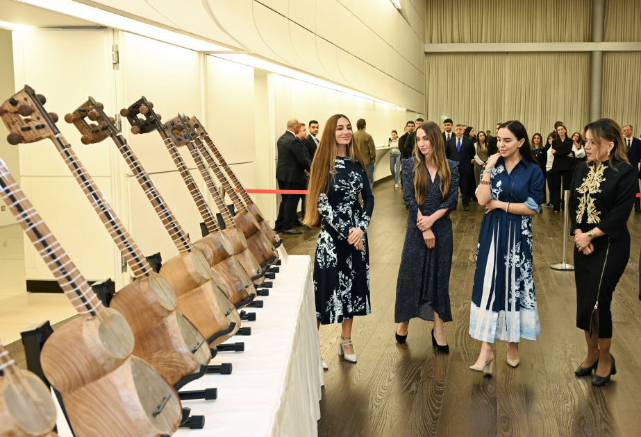 Presentation of musical instruments acquired with support from Heydar Aliyev Foundation held (PHOTO)