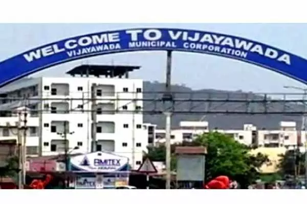 VMC Sets Up 41 Relief Camps As Cyclone Montha Batters Vijayawada